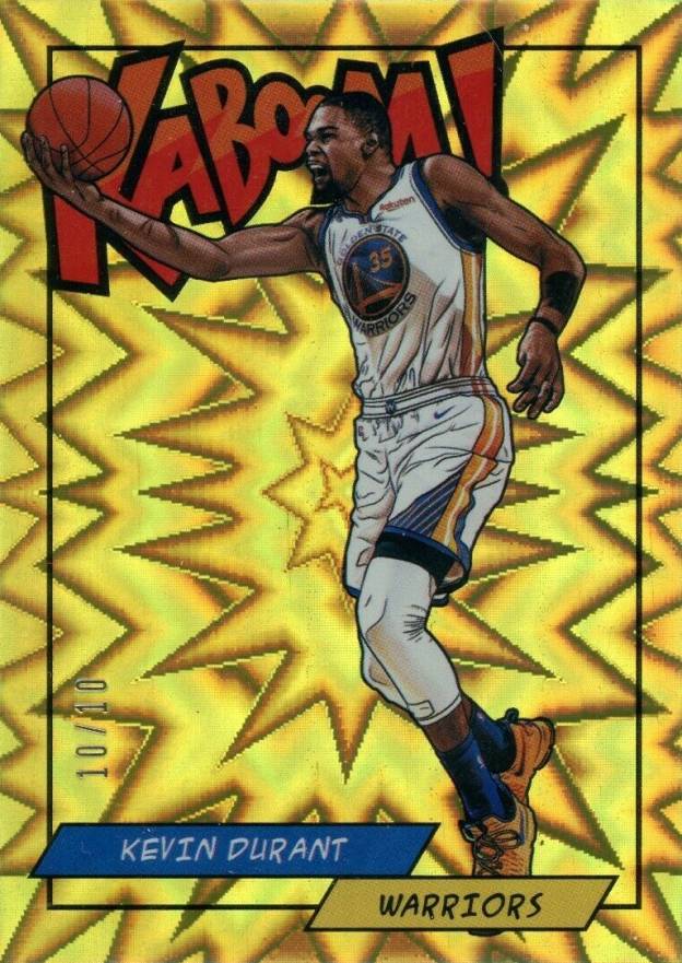 2018 Panini Kaboom Kevin Durant #KD Basketball Card