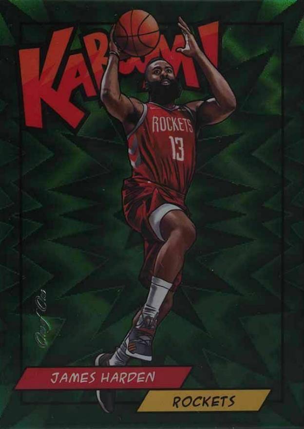 2018 Panini Kaboom James Harden #JH Basketball Card