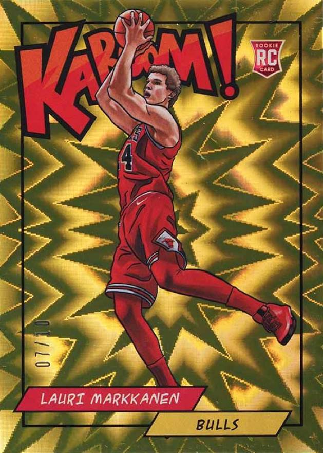 2018 Panini Kaboom Lauri Markkanen #LM Basketball Card