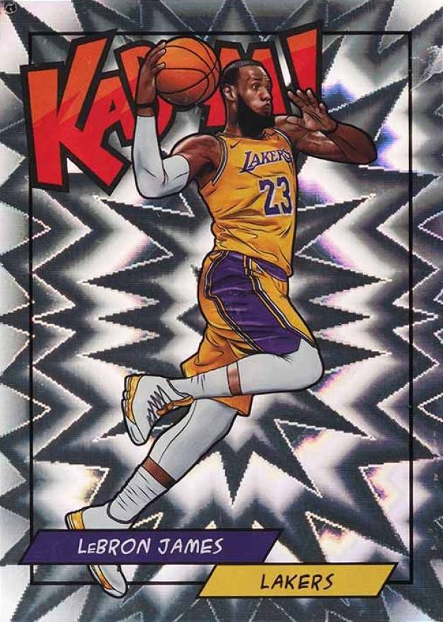 2018 Panini Kaboom LeBron James #LBJ Basketball Card