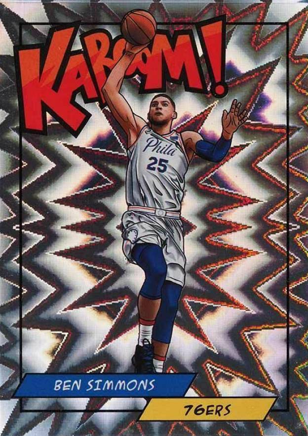 2018 Panini Kaboom Ben Simmons #BS Basketball Card