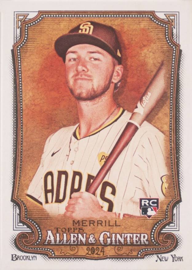 2024 Topps Allen & Ginter Jackson Merrill #275 Baseball Card