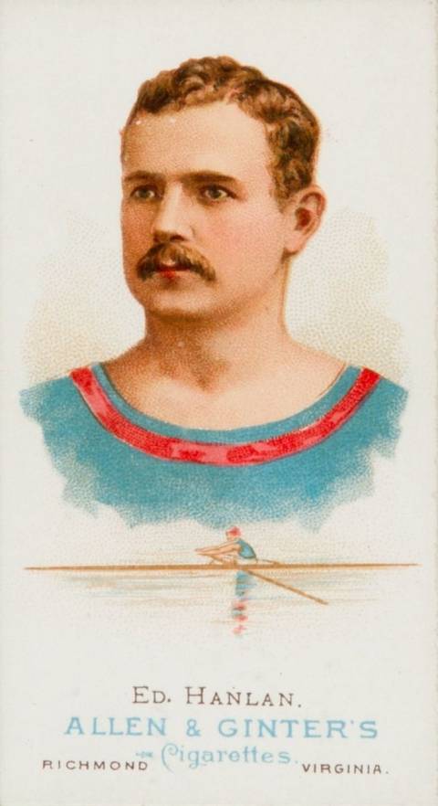 1888 N28 Allen & Ginter Ed Hanlan # Other Sports Card