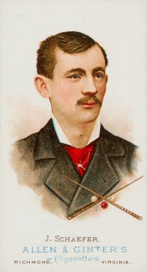 1888 N28 Allen & Ginter J. Schaefer # Other Sports Card