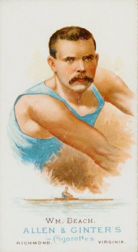 1888 N28 Allen & Ginter Wm. Beach # Other Sports Card