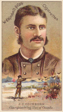 1888 W. S. Kimball Champions J.C. Cockburn # Other Sports Card