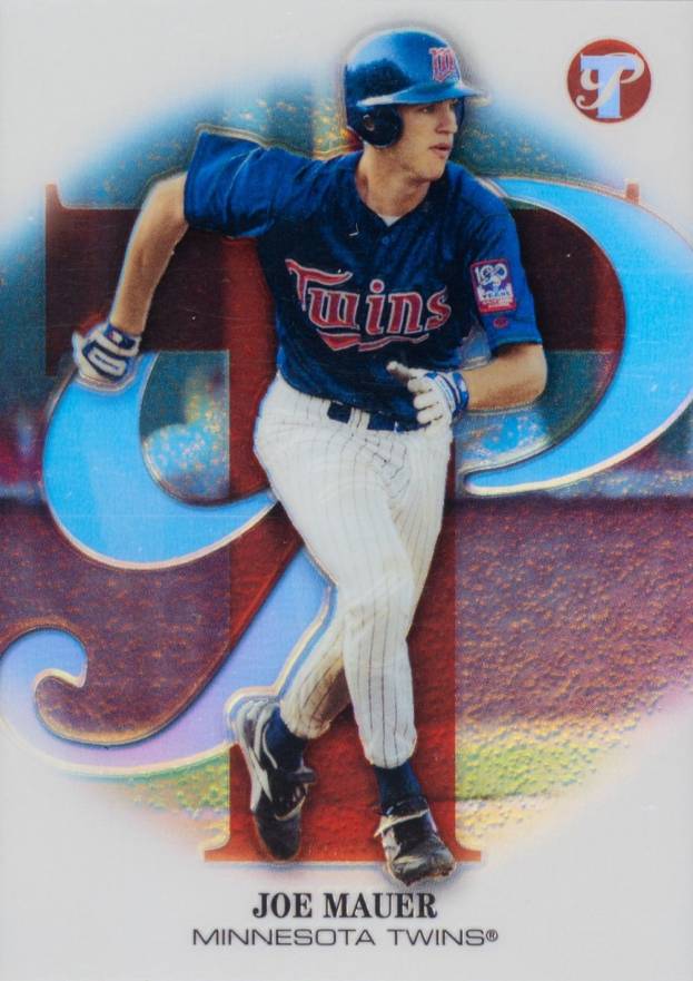 2002 Topps Pristine Joe Mauer #153 Baseball Card