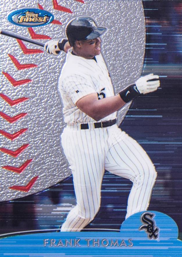 2000 Finest Frank Thomas #155 Baseball Card