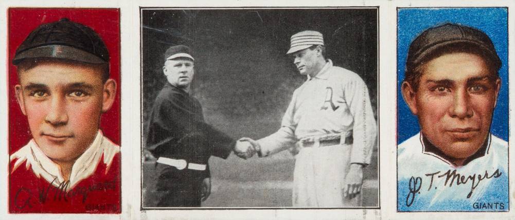 1912 Hassan Triple Folders Just Before the Battle # Baseball Card