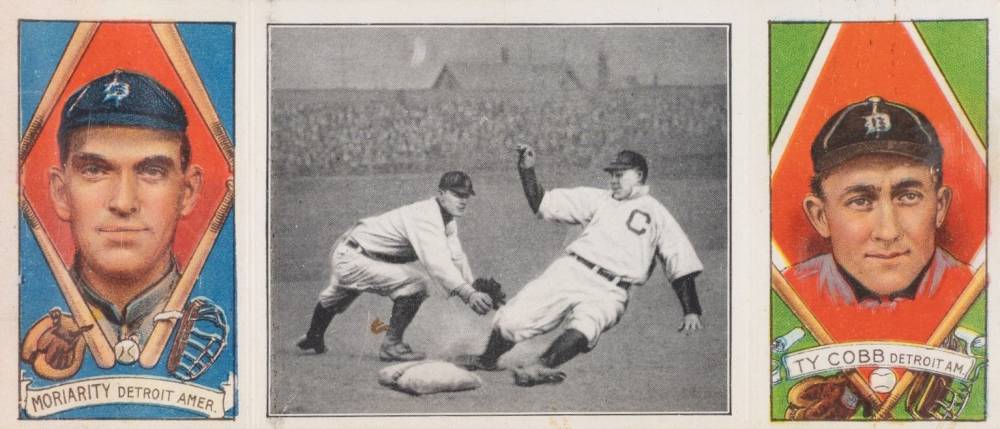 1912 Hassan Triple Folders Good Play at Third # Baseball Card