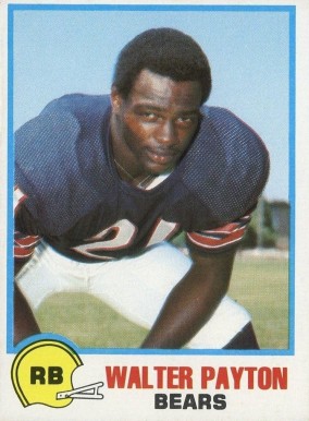 1978 Topps Holsum Walter Payton #2 Football Card