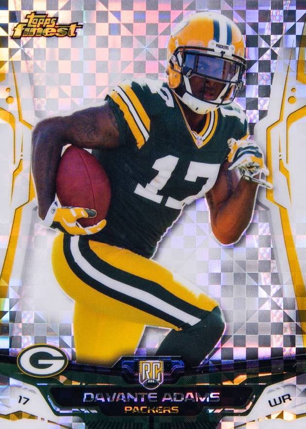 2014 Finest Davante Adams #130 Football Card