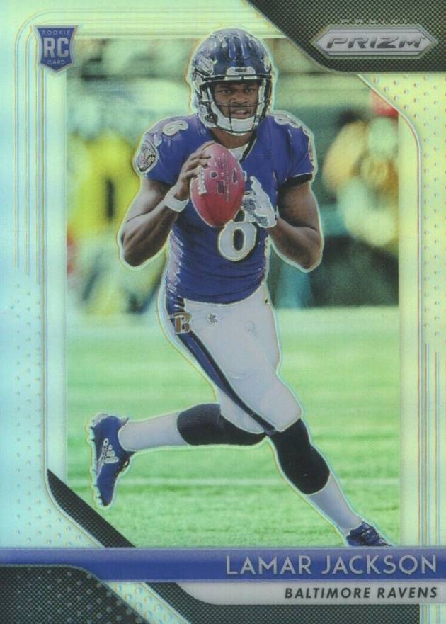 2018 Panini Prizm Lamar Jackson #212 Football Card