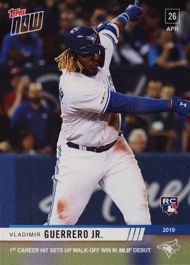 2019 Topps Now Vladimir Guerrero Jr. #137 Baseball Card