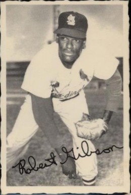 1969 O-Pee-Chee Deckle Robert Gibson # Baseball Card