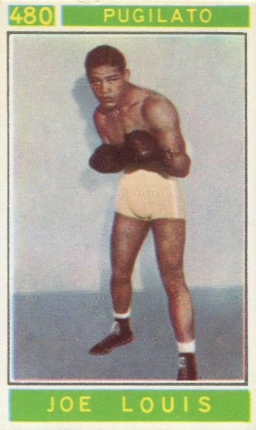 1967 Panini Campioni Dello Sport Joe Louis #480 Other Sports Card