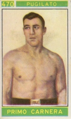 1967 Panini Campioni Dello Sport Primo Carnera #470 Other Sports Card