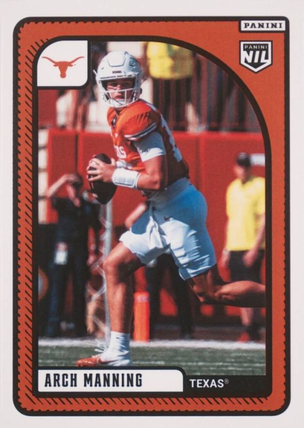 2024 Panini Nil University of Texas Arch Manning #53 Football Card