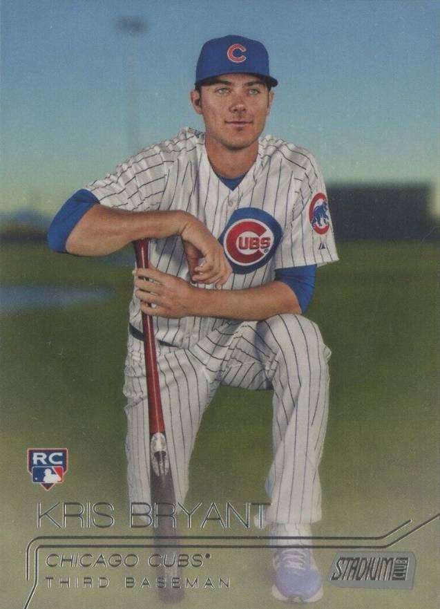 2015 Stadium Club Kris Bryant #300 Baseball Card