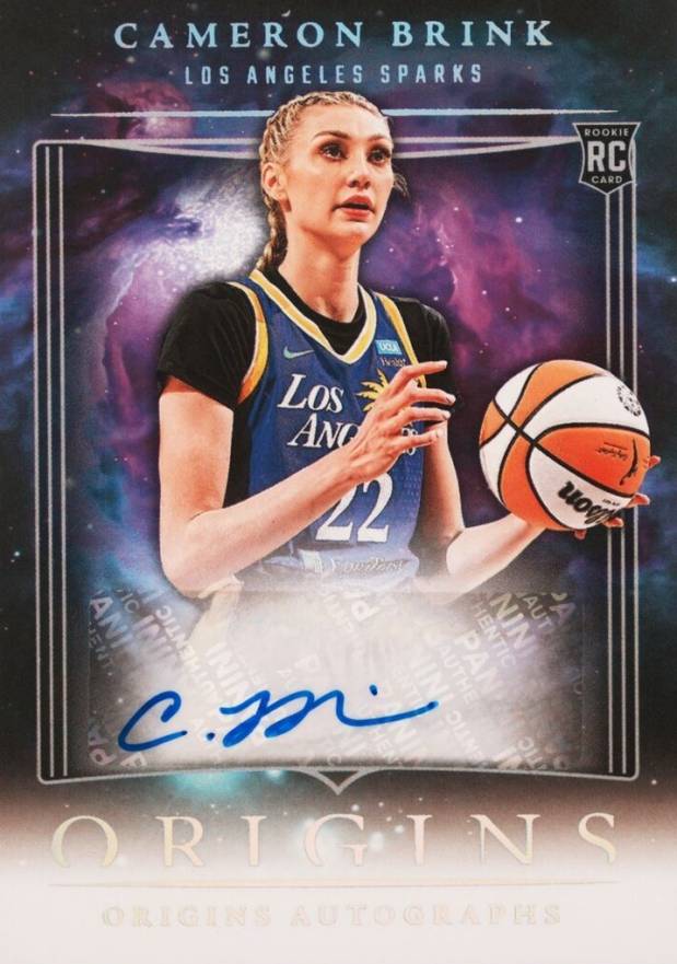 2024 Panini Origins WNBA Origins Autographs Cameron Brink #OACB Basketball Card