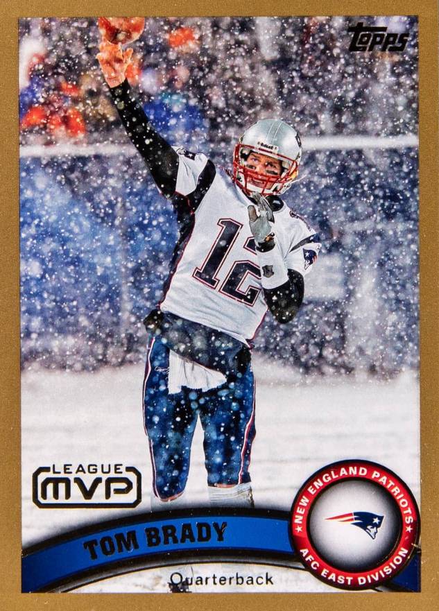 2011 Topps Tom Brady #240 Football Card