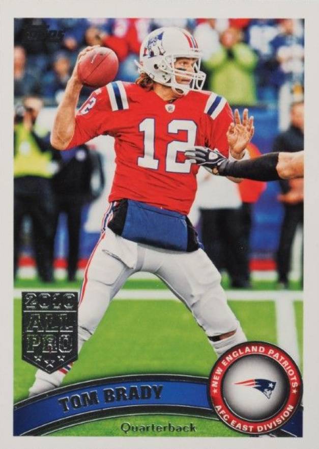 2011 Topps Tom Brady #400 Football Card