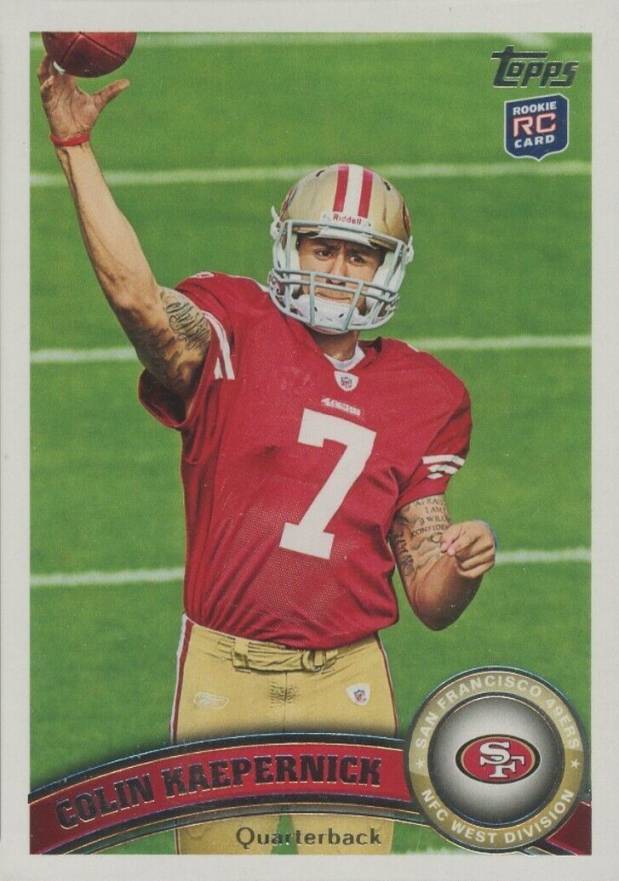 2011 Topps Colin Kaepernick #413 Football Card