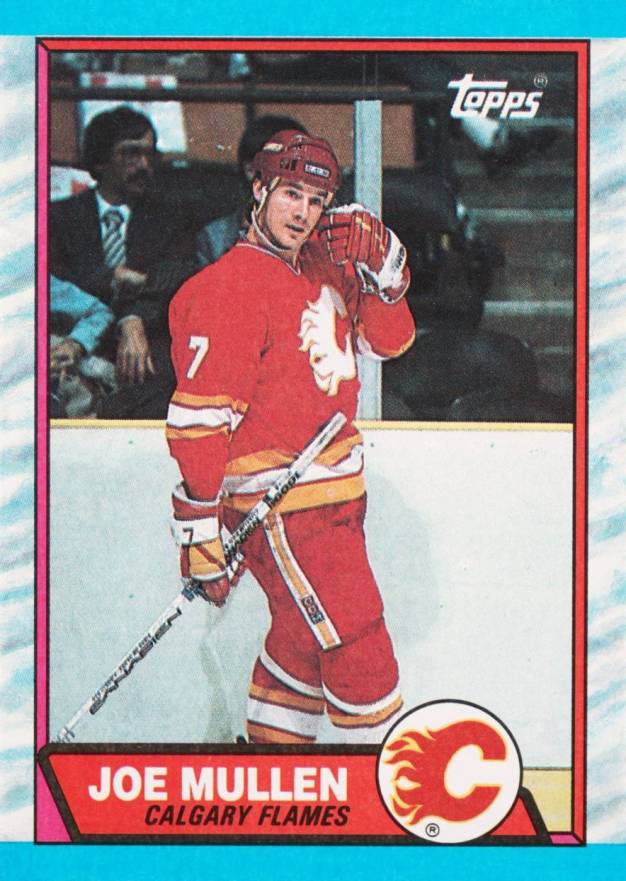 1989 Topps Joe Mullen #196 Hockey Card