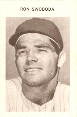 1969 Milton Bradley Ron Swoboda # Baseball Card