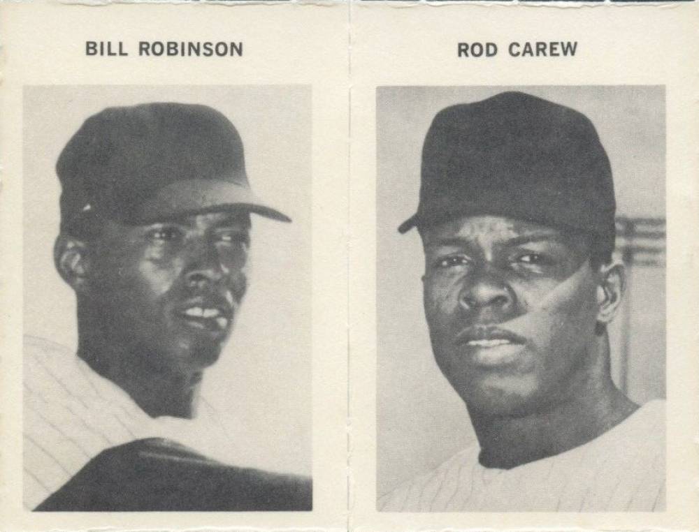 1969 Milton Bradley Carew/Robinson # Baseball Card