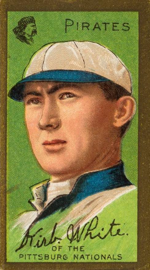 1911 Gold Borders Kirb. White #212 Baseball Card