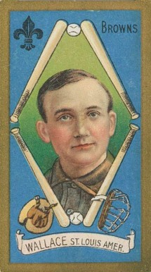 1911 Gold Borders Bobby Wallace #207 Baseball Card