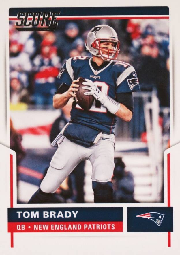 2017 Panini Score Tom Brady #200 Football Card