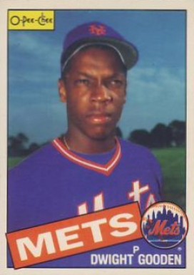 1985 O-Pee-Chee Dwight Gooden #41 Baseball Card