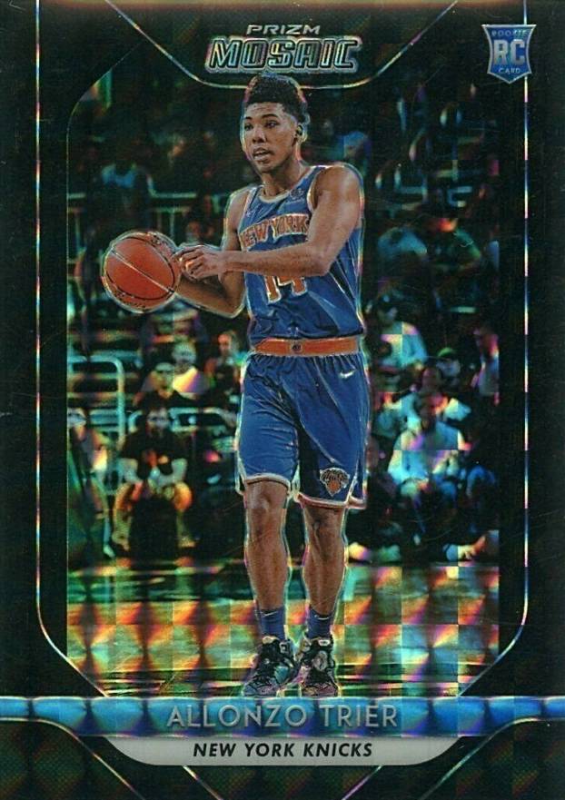 2018 Panini Prizm Mosaic Allonzo Trier #40 Basketball Card