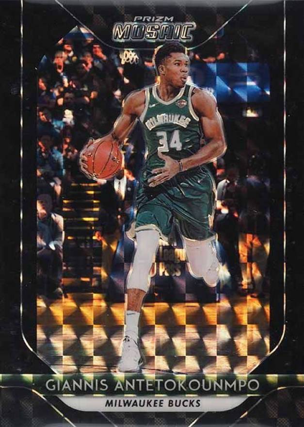 2018 Panini Prizm Mosaic Giannis Antetokounmpo #30 Basketball Card