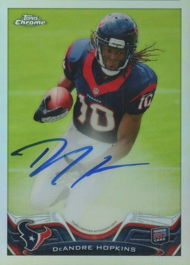 2013 Topps Chrome DeAndre Hopkins #154 Football Card