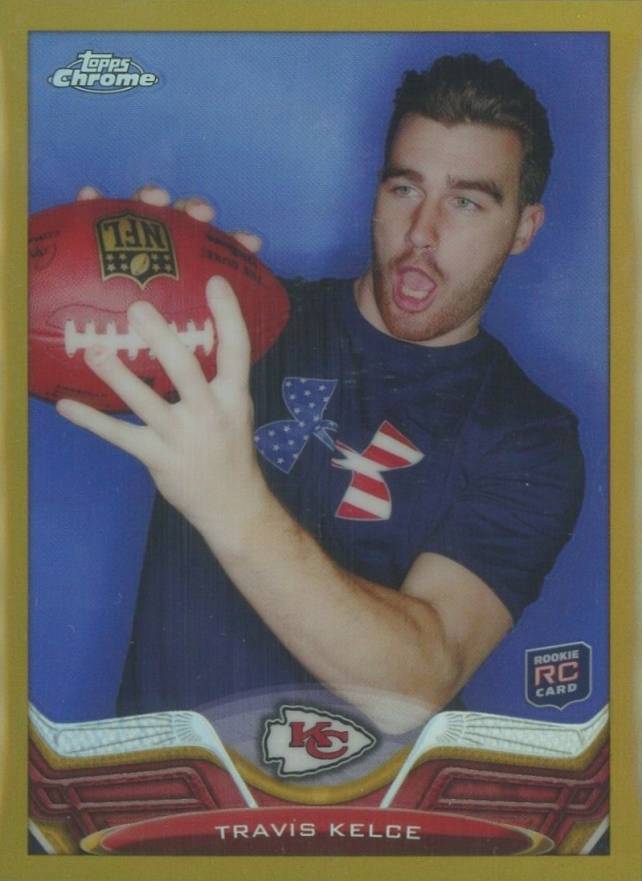 2013 Topps Chrome Travis Kelce #118 Football Card