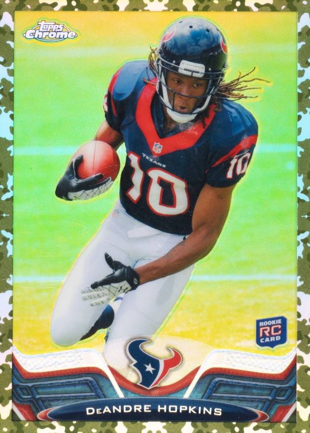 2013 Topps Chrome DeAndre Hopkins #154 Football Card