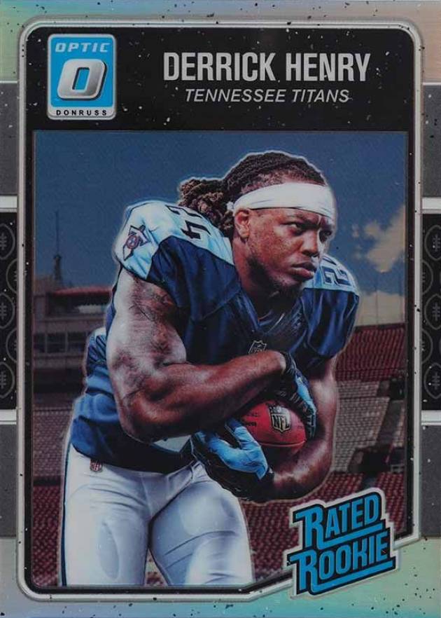 2016 Panini Donruss Optic Derrick Henry #165 Football Card