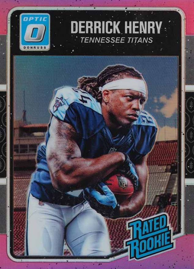 2016 Panini Donruss Optic Derrick Henry #165 Football Card