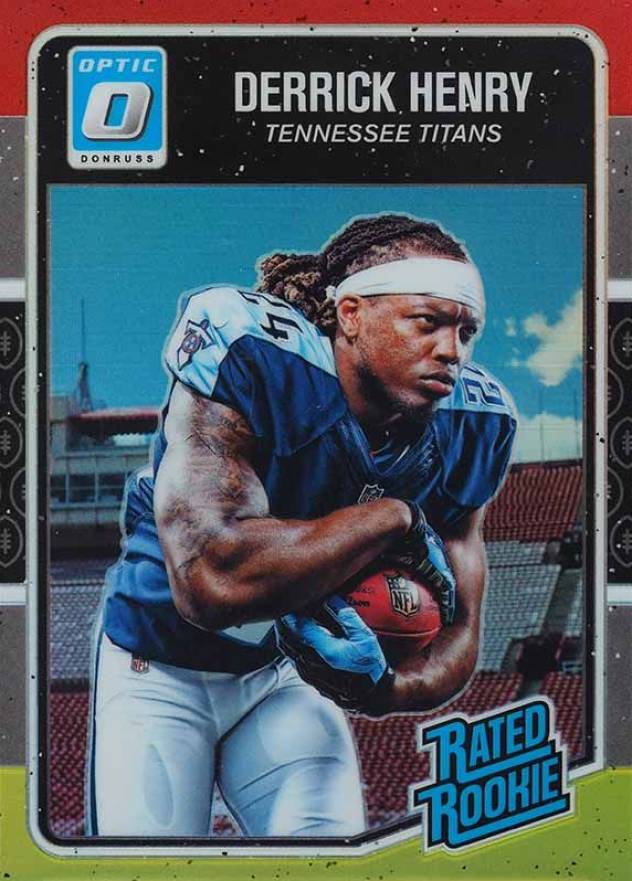 2016 Panini Donruss Optic Derrick Henry #165 Football Card