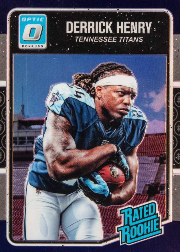 2016 Panini Donruss Optic Derrick Henry #165 Football Card