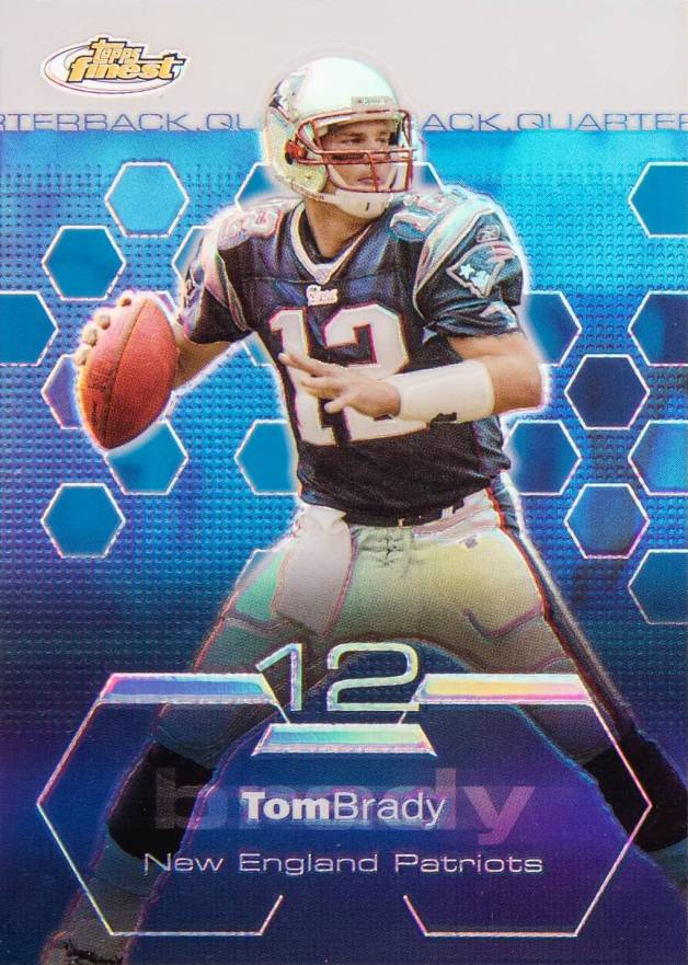 2003 Finest Tom Brady #35 Football Card