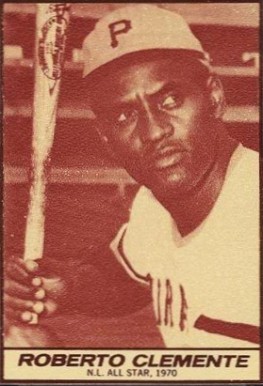 1971 Milk Duds Roberto Clemente # Baseball Card