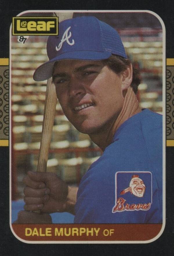 1987 Leaf Dale Murphy #141 Baseball Card