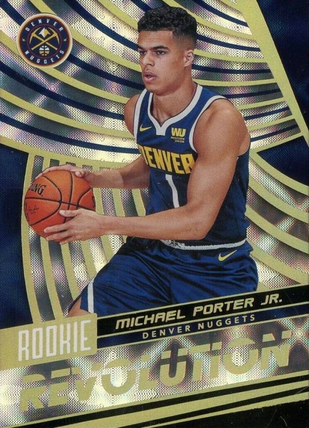 2018 Panini Revolution Rookie Revolution Michael Porter Jr. #20 Basketball Card