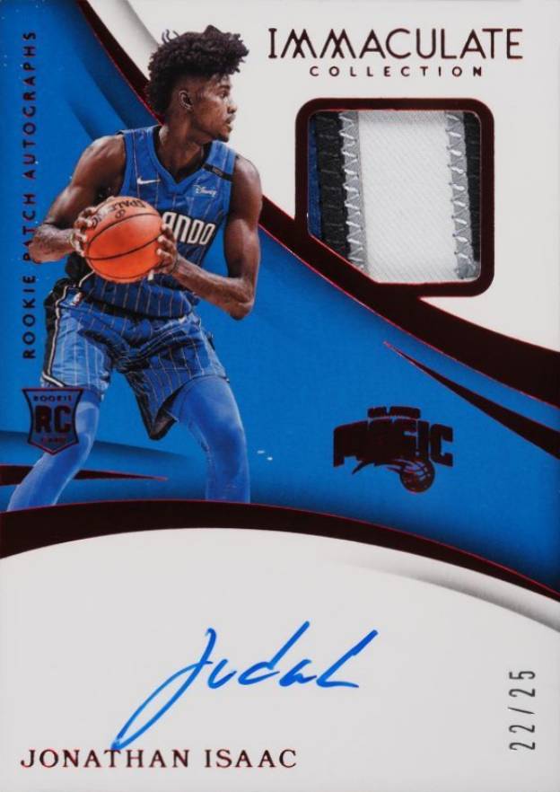 2017 Panini Immaculate Collection Jonathan Isaac #118 Basketball Card