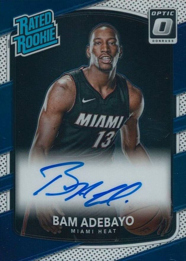 2017 Panini Donruss Optic Bam Adebayo #187 Basketball Card