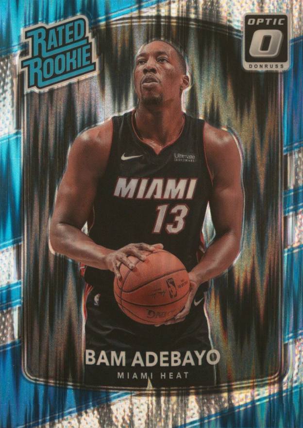 2017 Panini Donruss Optic Bam Adebayo #187 Basketball Card